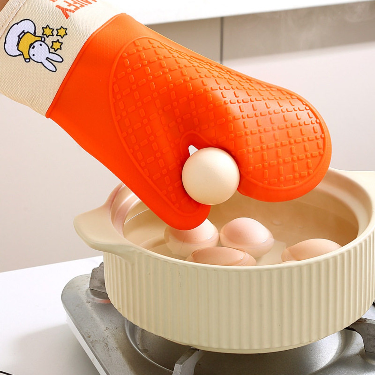 Heat Resistant Glove - Cute Miffy Rabbit Silicone Heat Resistant