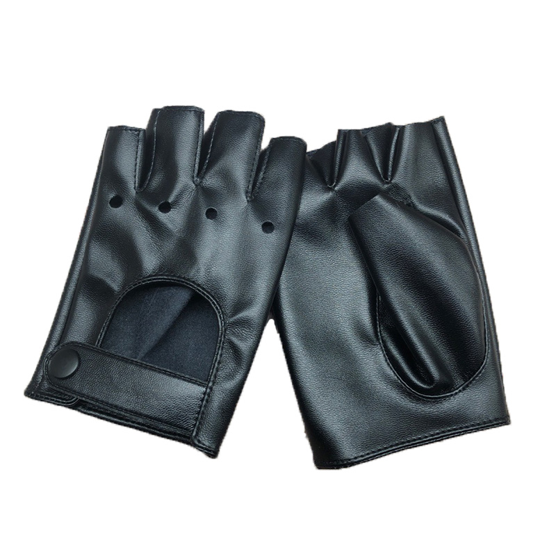 Leather Driving Glove - Women Punk Nightclub Hip Hop Show