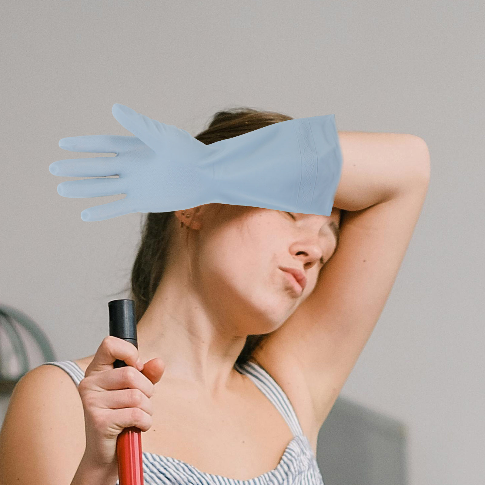 3Pairs Waterproof Rubber Kitch - Dish Glove Rubber review and price