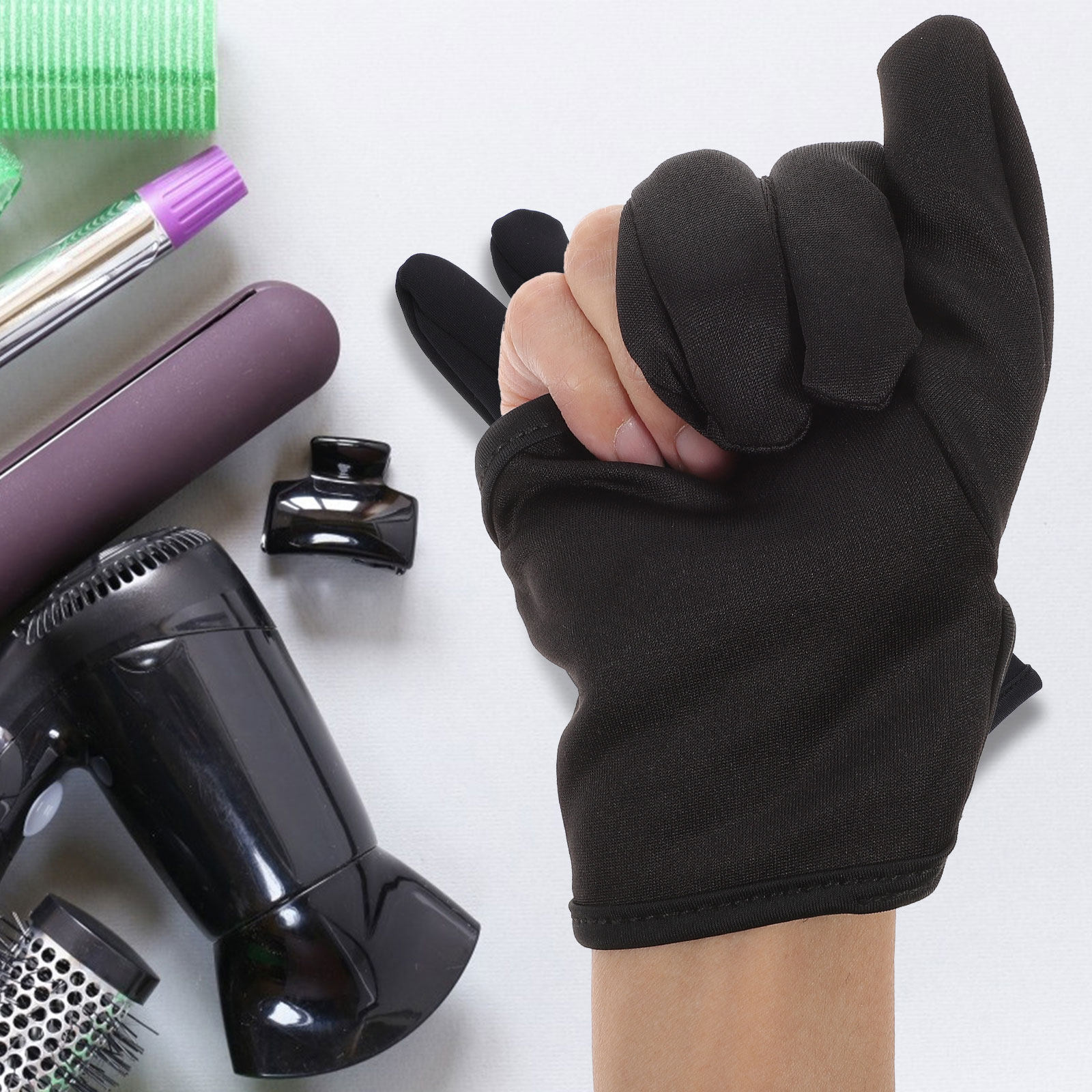 3 Finger Hairdressing Glove Bl - Heat Resistant Glove review and price