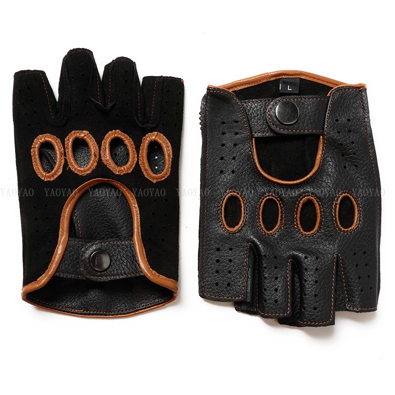 TOP Quality Real Pure Leather  - Workout Glove Gym review and price